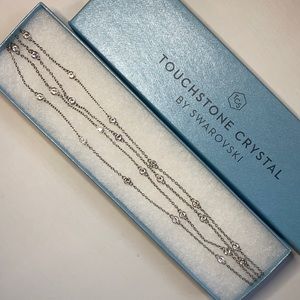 Swarovski crystal long necklace